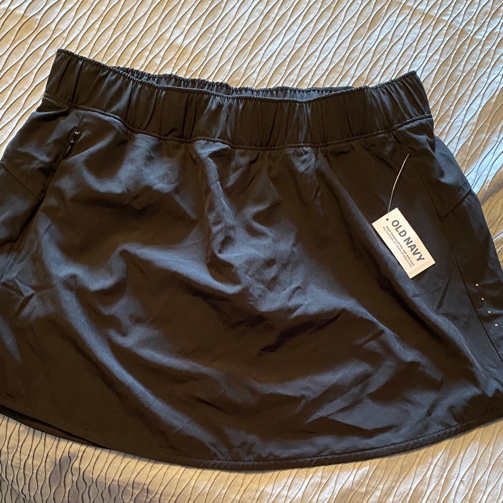 Old Navy Women's Black Athletic Skort